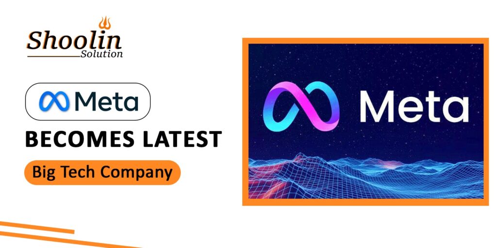 Meta Becomes Latest Big Tech Company